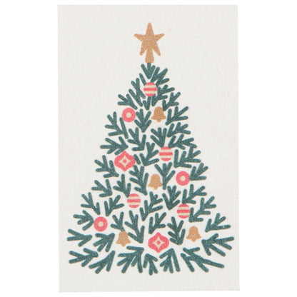 Festive Fir Christmas Pop Up Sponges Set of 4 Assorted