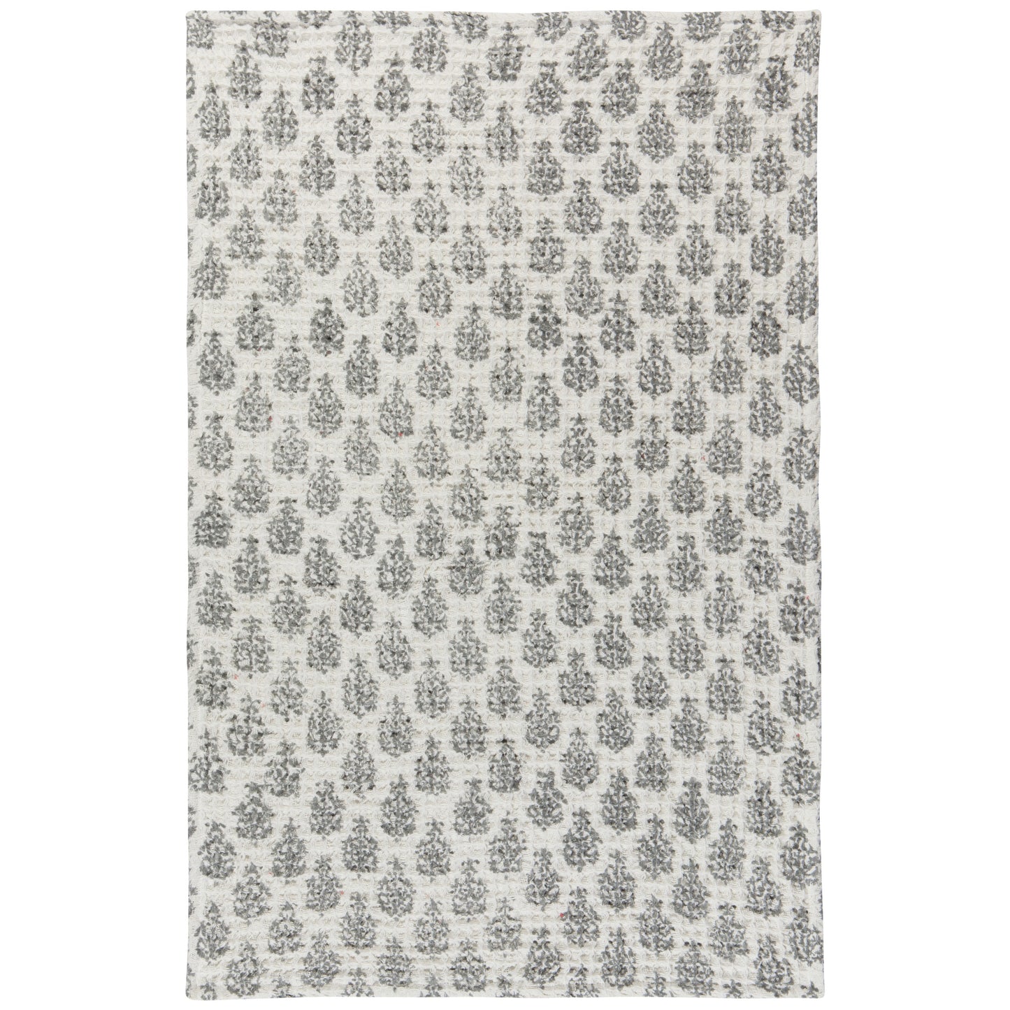 Blomma Block Print Waffle Dishtowel