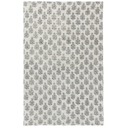 Blomma Block Print Waffle Dishtowel