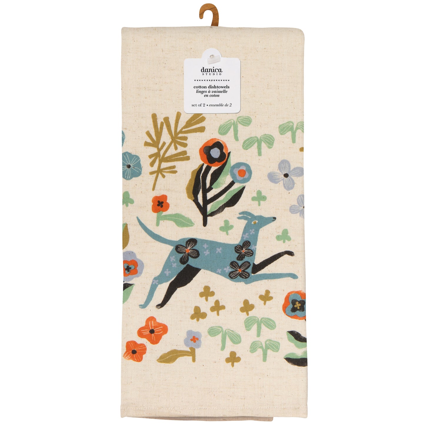 Dogwood Dishtowels Set of 2