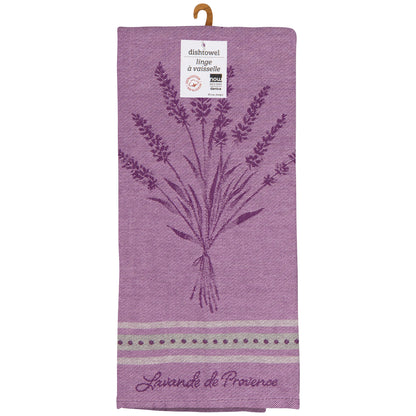 Lavender Jacquard Dishtowel