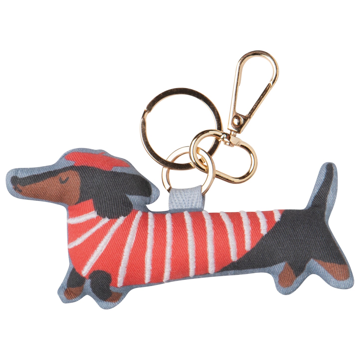 Dashing Dachschunds Cotton Bag Charm