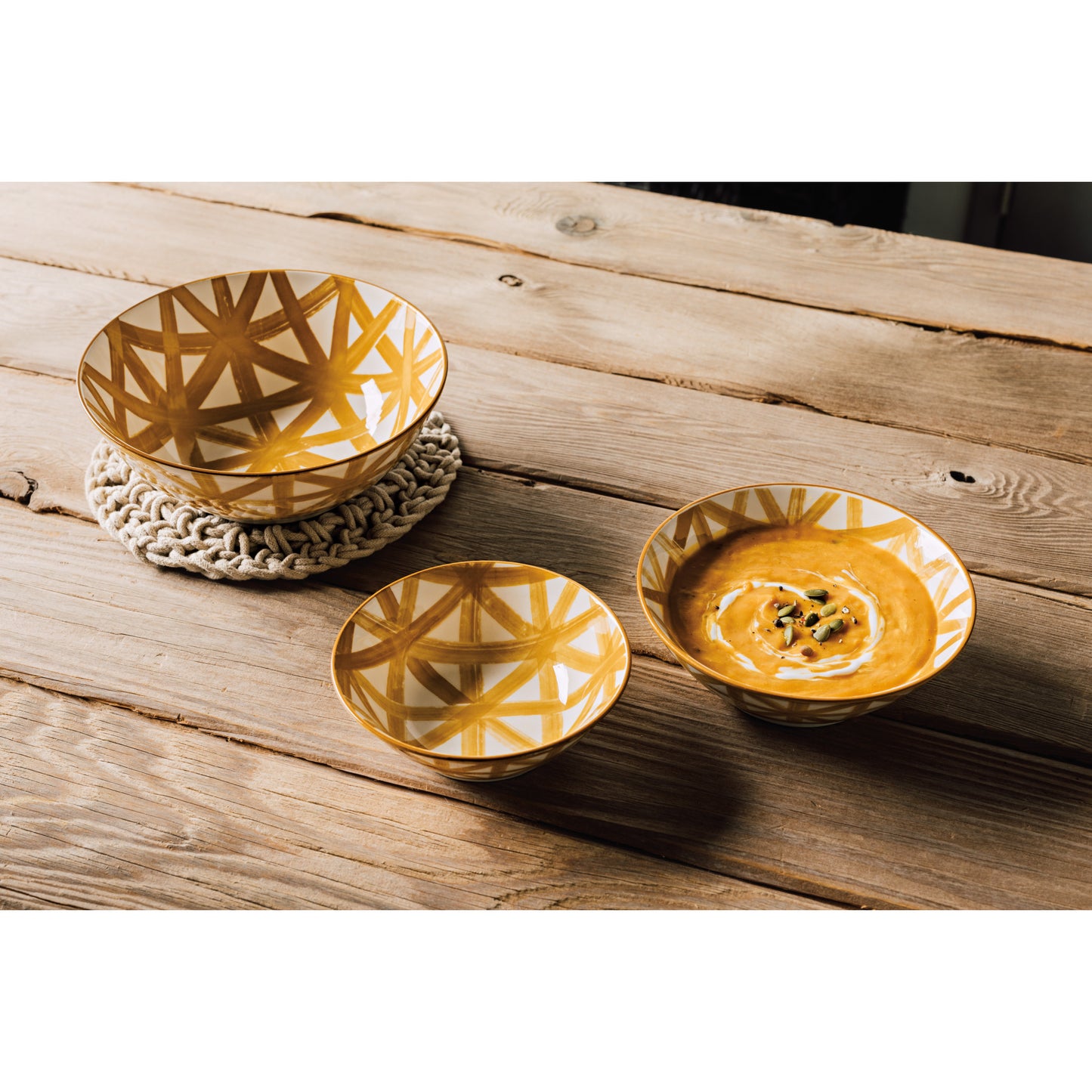 Imperial Crosshatch Bowl Small 5.5 inch