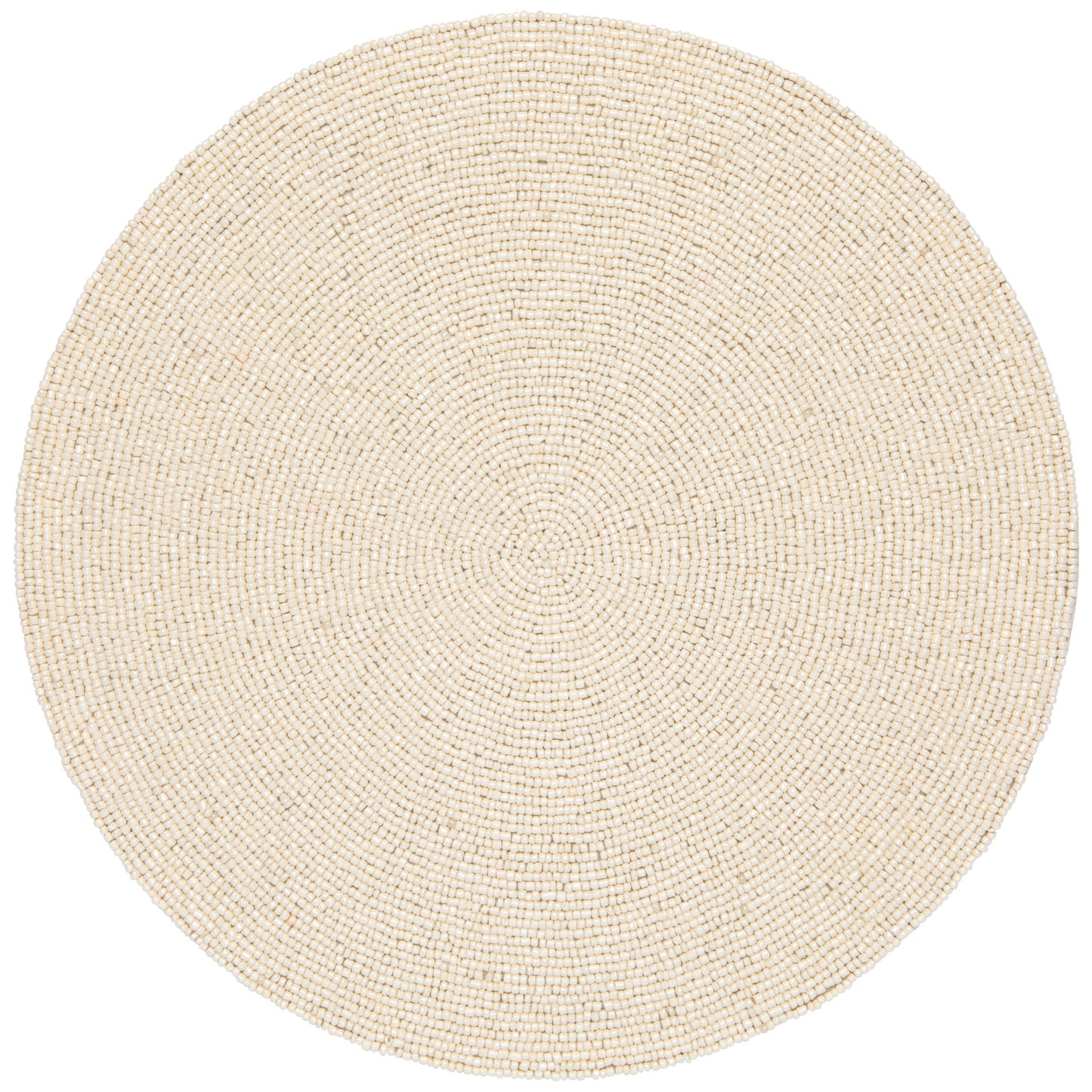 Ivory Beaded Placemat