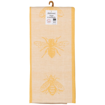 Honeybee Jacquard Dishtowel