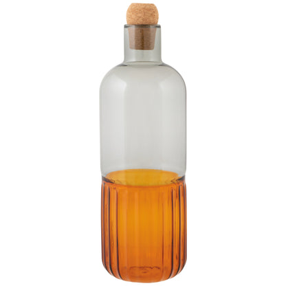 Channel Carafe 32 oz - Smoke/Amber