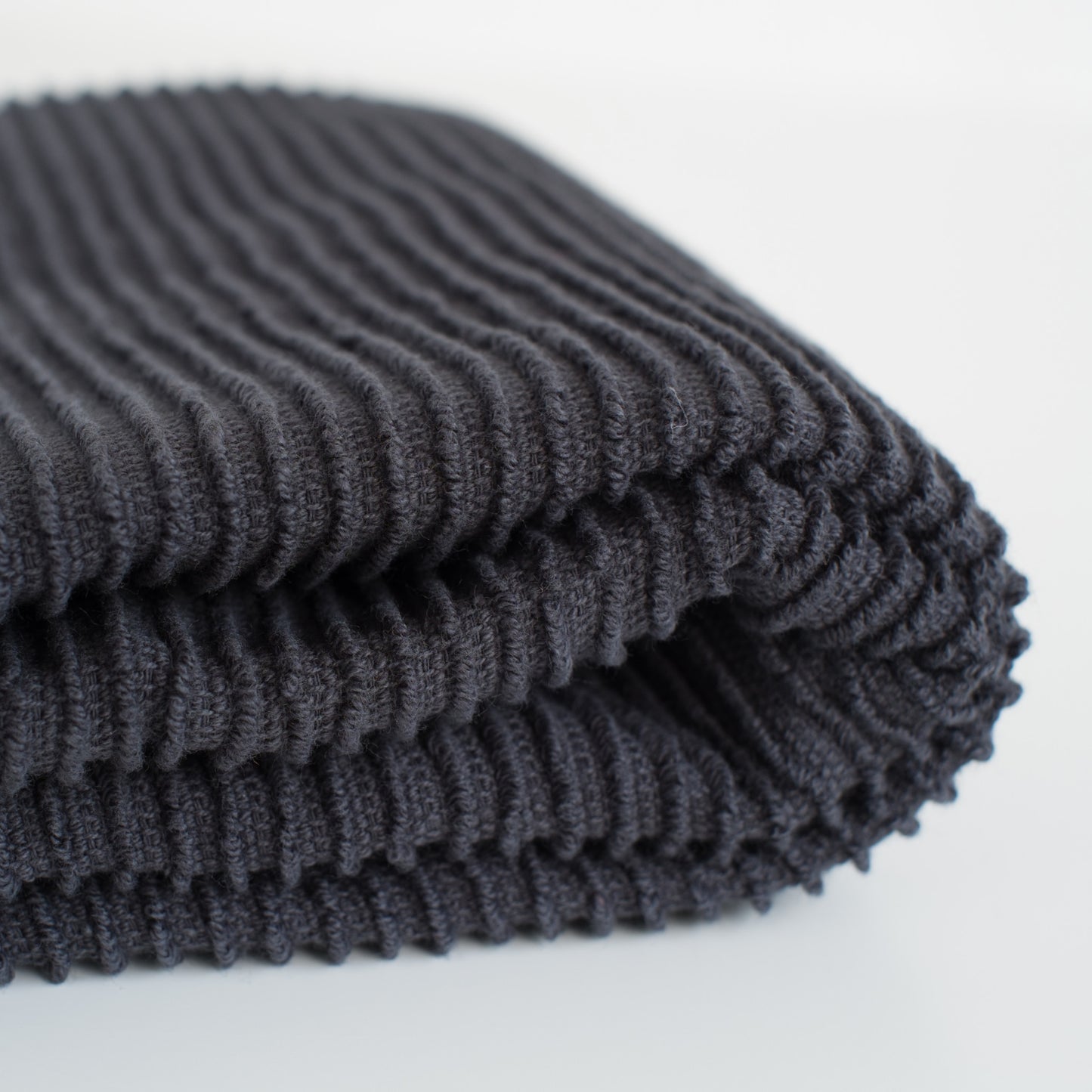 Ripple Black Dishtowel