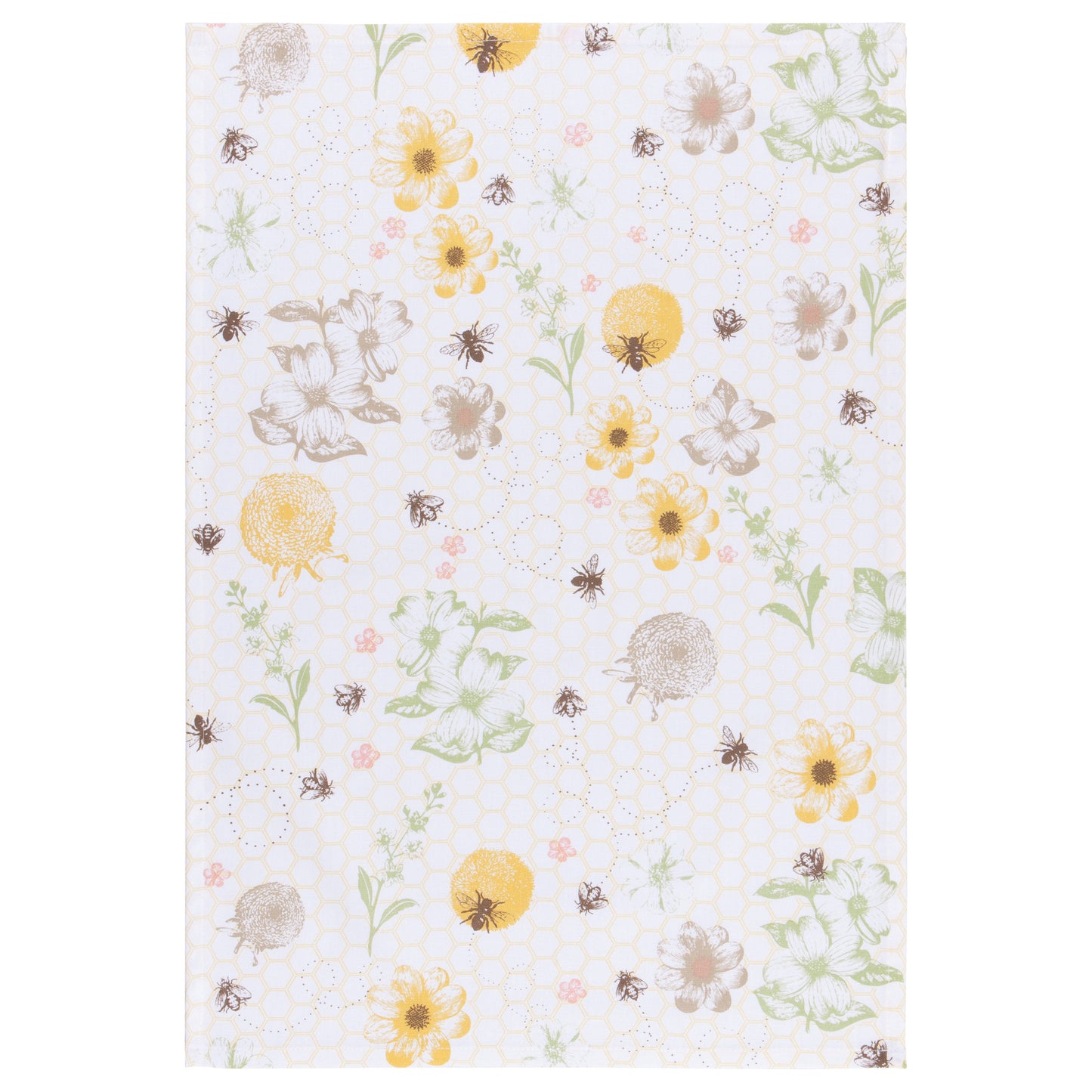 Bees & Butterflies Dishtowel Counter Display - 20 Assorted