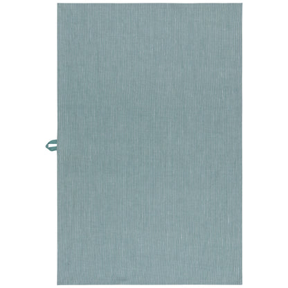 Lagoon Pinstripe Linen Dishtowel