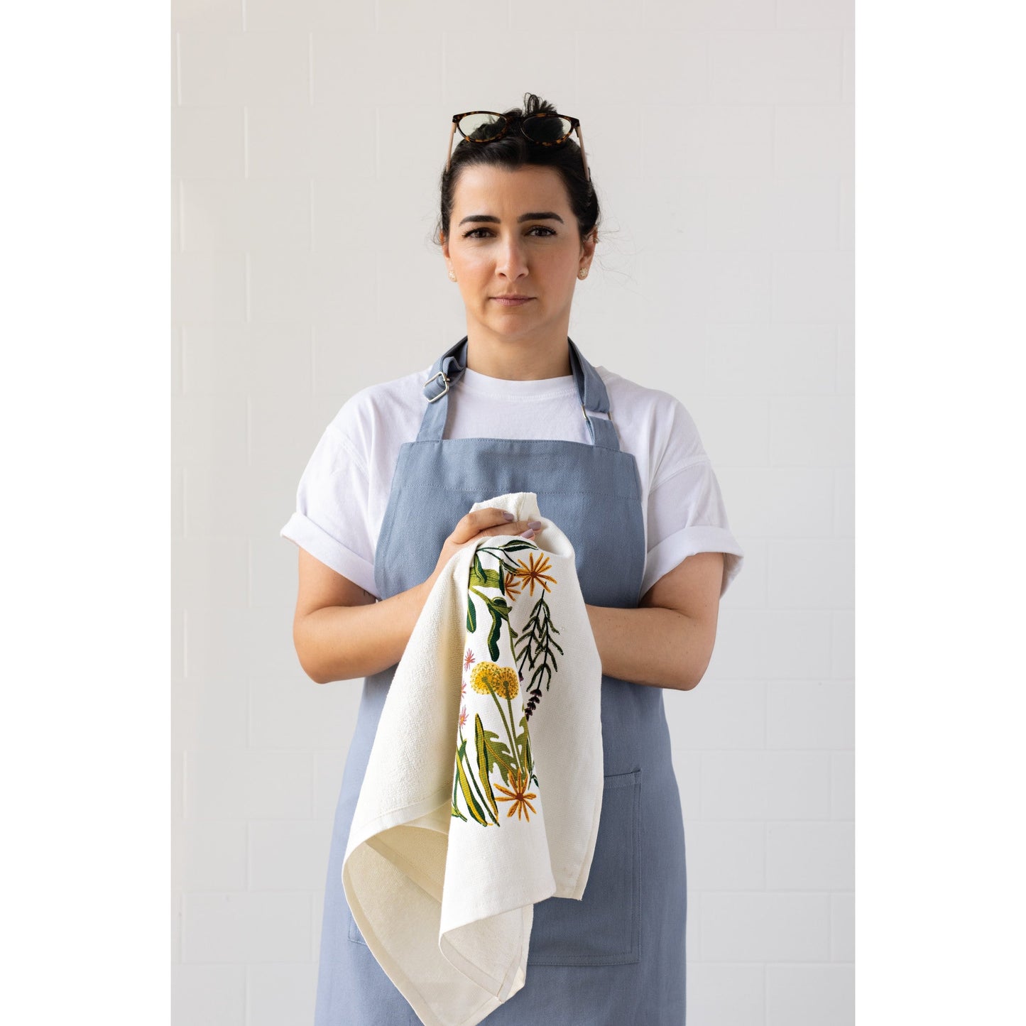 Slate Blue Chef Apron