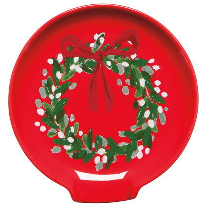 Wreaths Christmas Spoon Rest