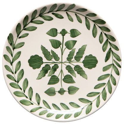 Sylvie Green Hand Painted Appetizer Plate 6.5 inch