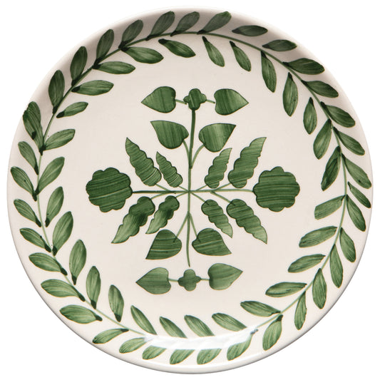 Sylvie Green Hand Painted Appetizer Plate 6.5 inch