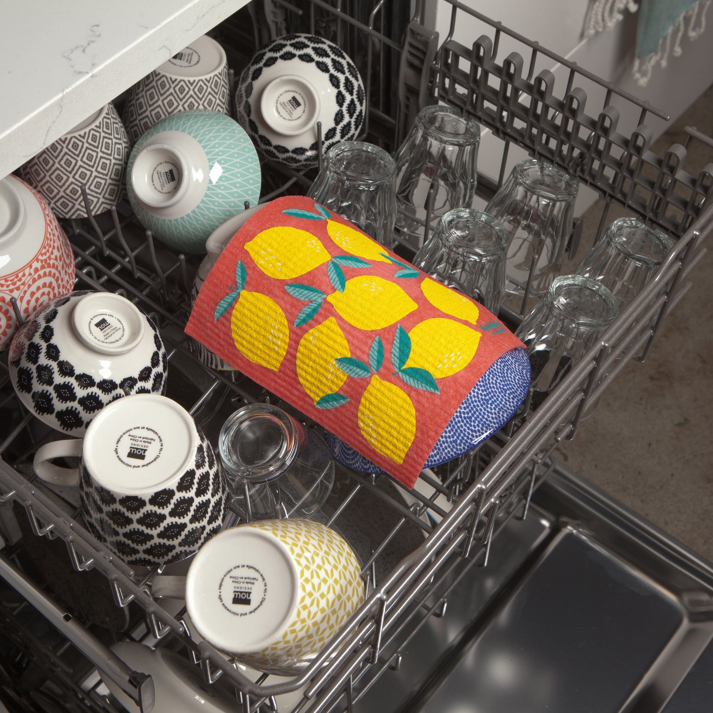 Lemon Swedish Dishcloth