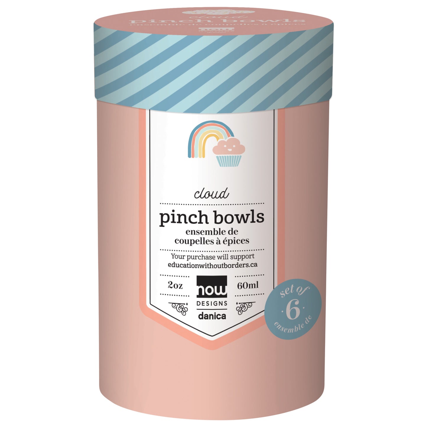 Cloud Pinch Bowls Set of 6