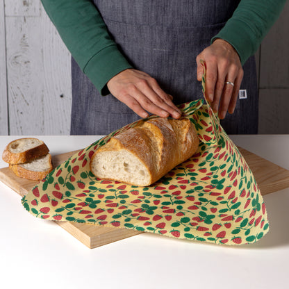 Berries and Fruit Extra Large Beeswax Wrap