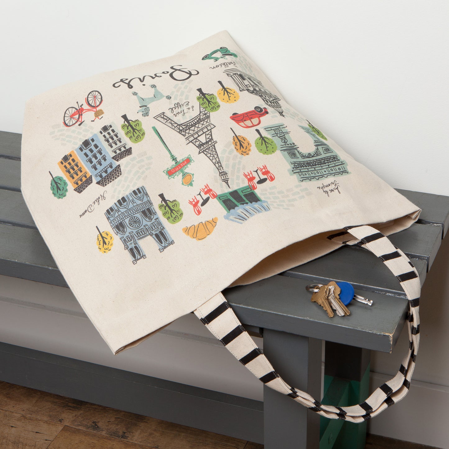 Meet Me In Paris Tote Bag