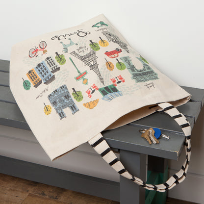 Meet Me In Paris Tote Bag