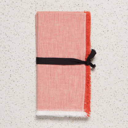 Clay Chambray Napkins Set of 4
