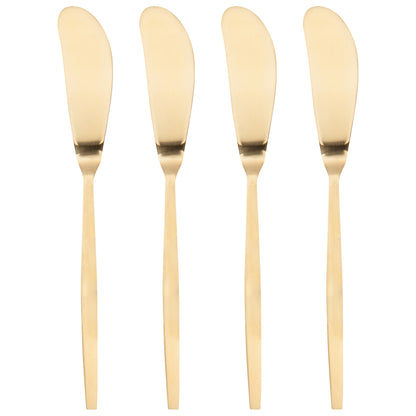 Gold Spreaders Set of 4