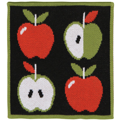 Apple a Day Knit Dishcloth Set of 3