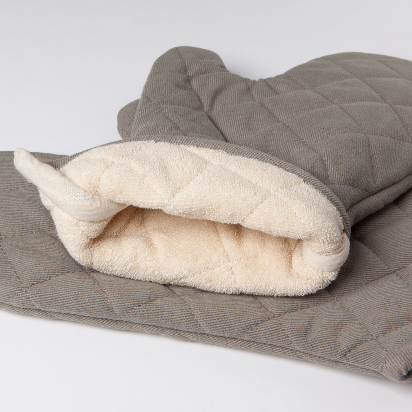Superior London Gray Oven Mitt