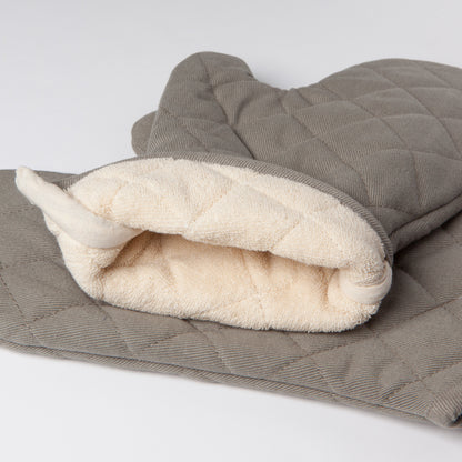 Superior London Gray Oven Mitt