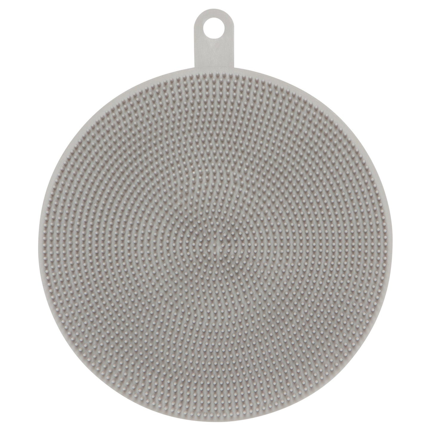 Scrub Bub Fog Gray Silicone Scrubber