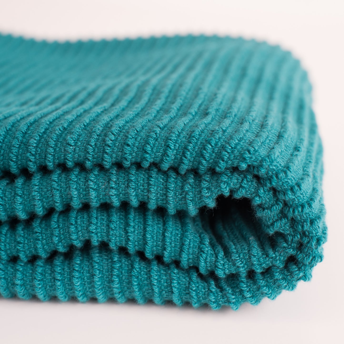 Ripple Peacock Green Dishtowel