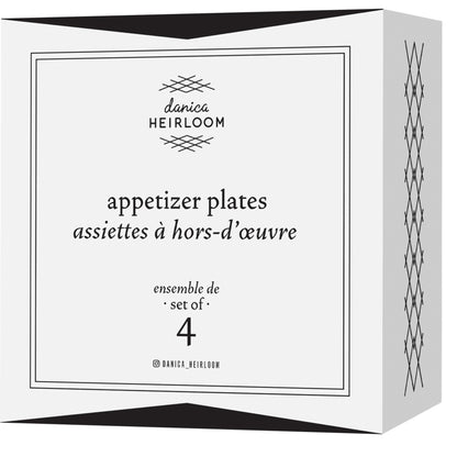 Roselle Plates Set of 4 assorted