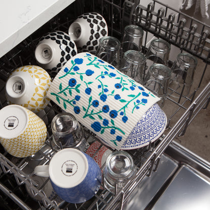 Blueberries Swedish Dishcloth
