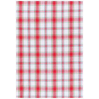 Merry & Bright Christmas Dishtowel Counter Display - 20 Assorted