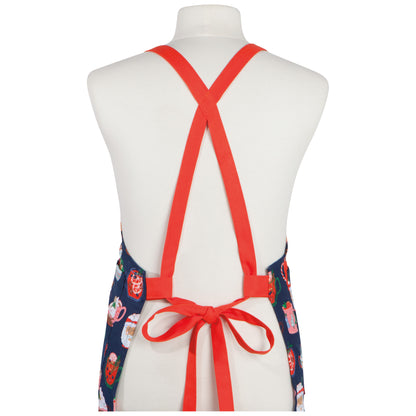 Cozy Cups Christmas Apron & Dishtowel Set
