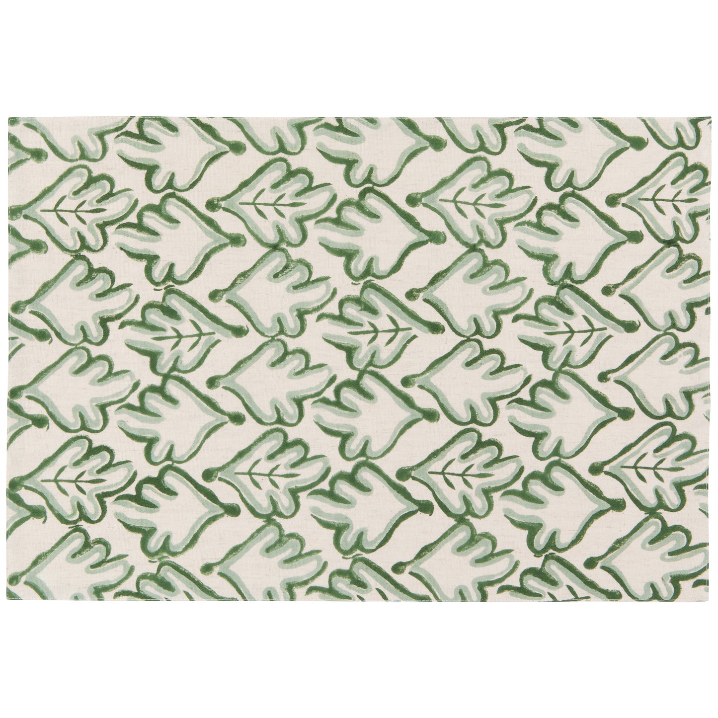Hedge Block Print Placemats Set of 4