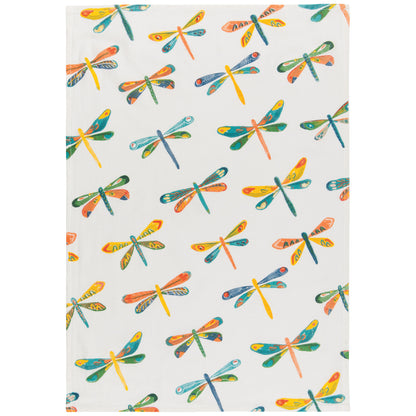 Dragonfly Baker's Floursack Dishtowels Set of 3