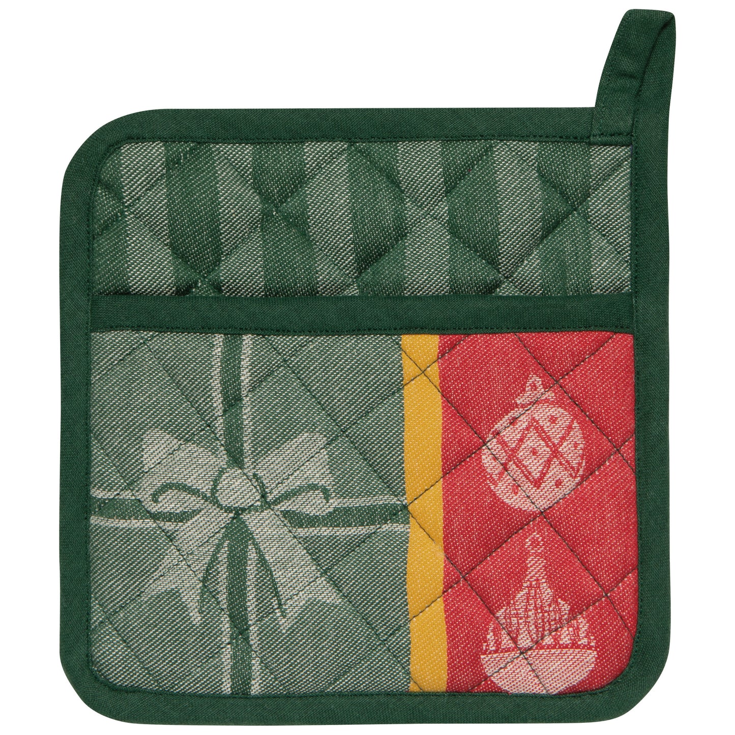 Festive Fir Christmas Jacquard Potholder