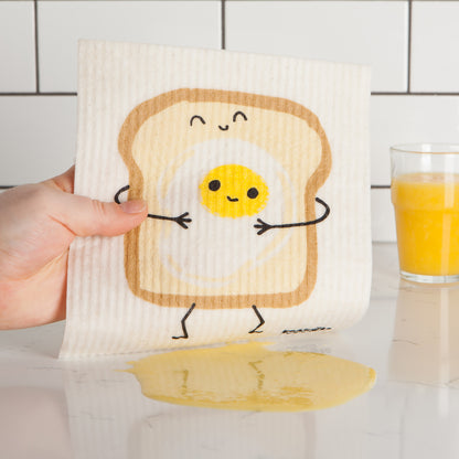 Funny Food Swedish Dishcloth