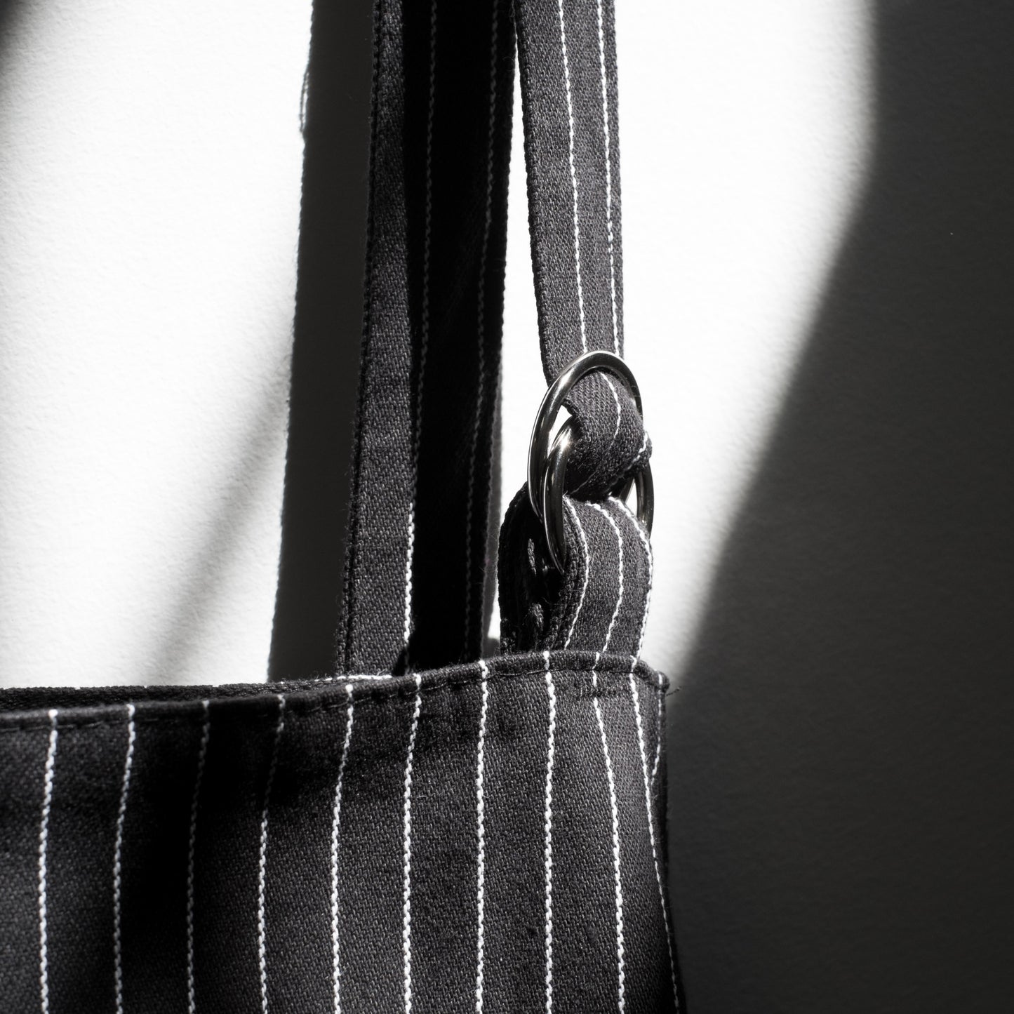 Black Pinstripe Oversized Mighty Apron