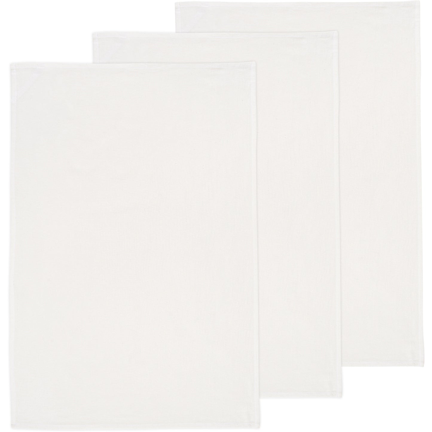 Unbleached Cotton Baker's Floursack Dishtowels Set of 3