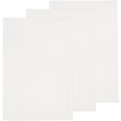 Unbleached Cotton Baker's Floursack Dishtowels Set of 3