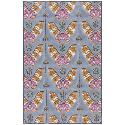 Aurora Block Print Dishtowel