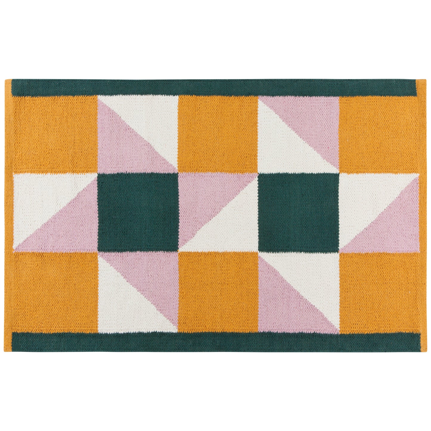 Sequence Woven Cotton Formation Rug 2 x 3 ft