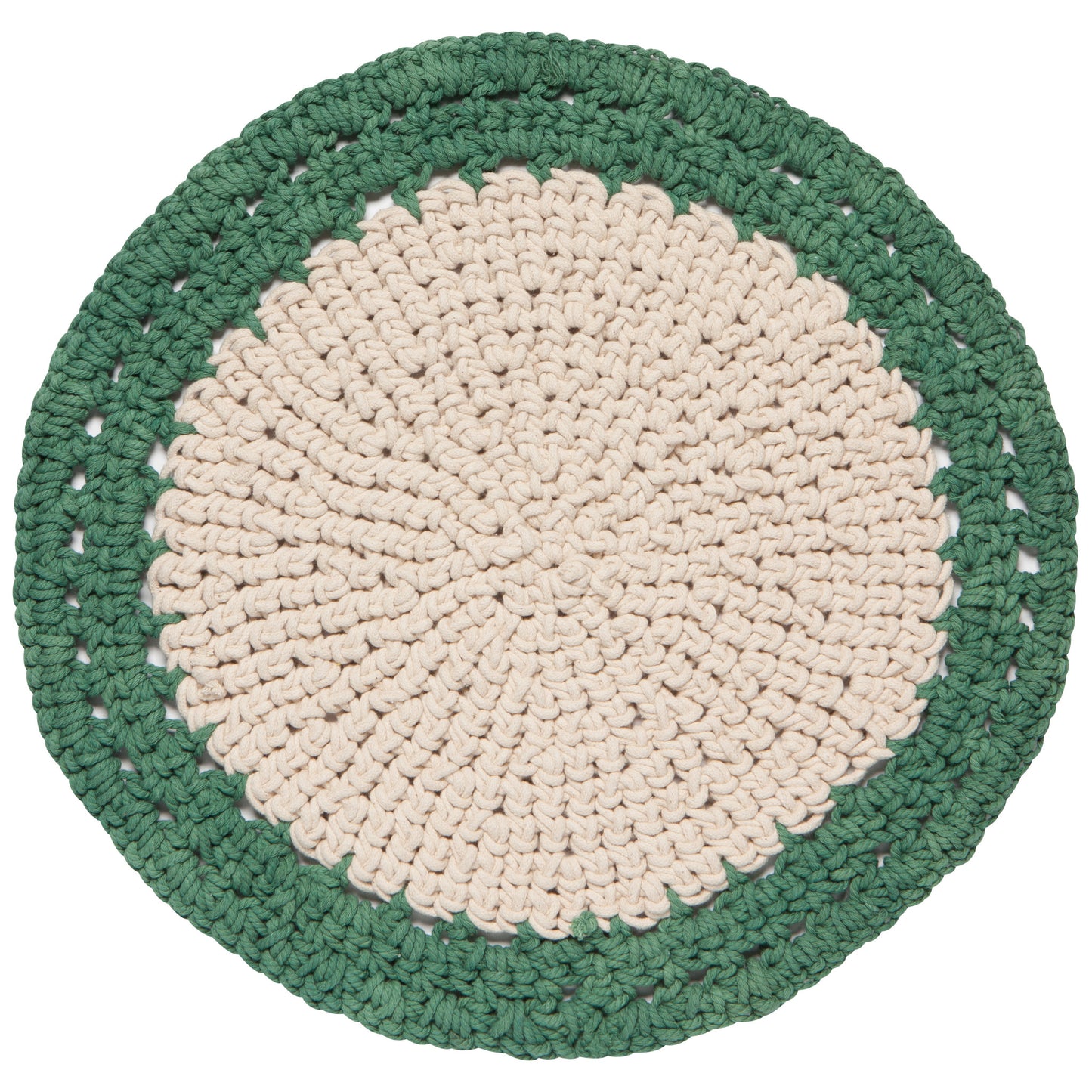 Jade Aura Hand-Knotted Placemat