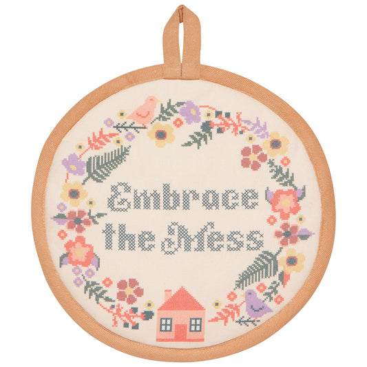 Kitsch Stitch Potholder