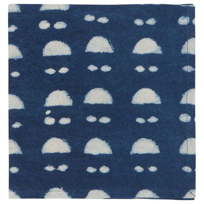 Vista Block Print Napkins Set of 4