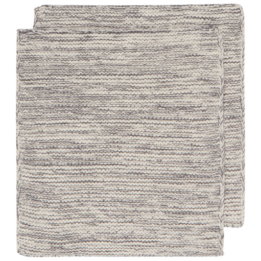 Shadow Knit Dishcloths Set of 2