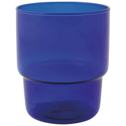 Stackable Drinking Glass 13 oz - Cobalt