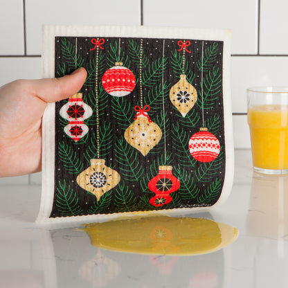 Festive Swedish Dishcloth