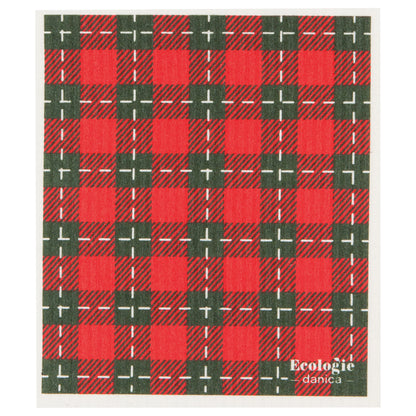 Tartan Swedish Dishcloth
