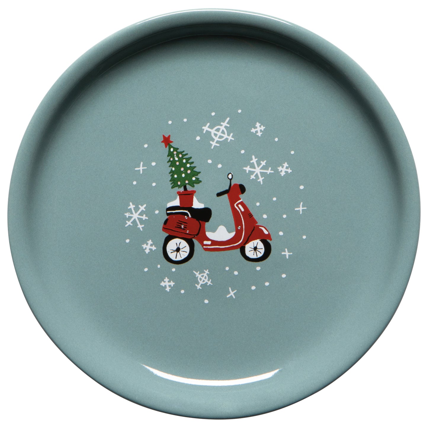 Holiday Traffic Christmas Mug with Lid